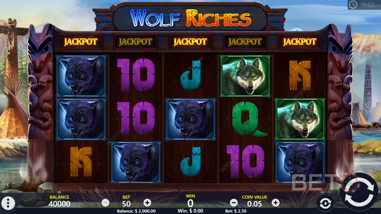 Онлайн-слот Wolf Riches