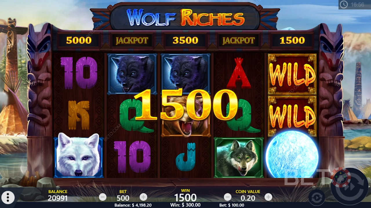 Авантюрный игровой автомат Wolf Riches