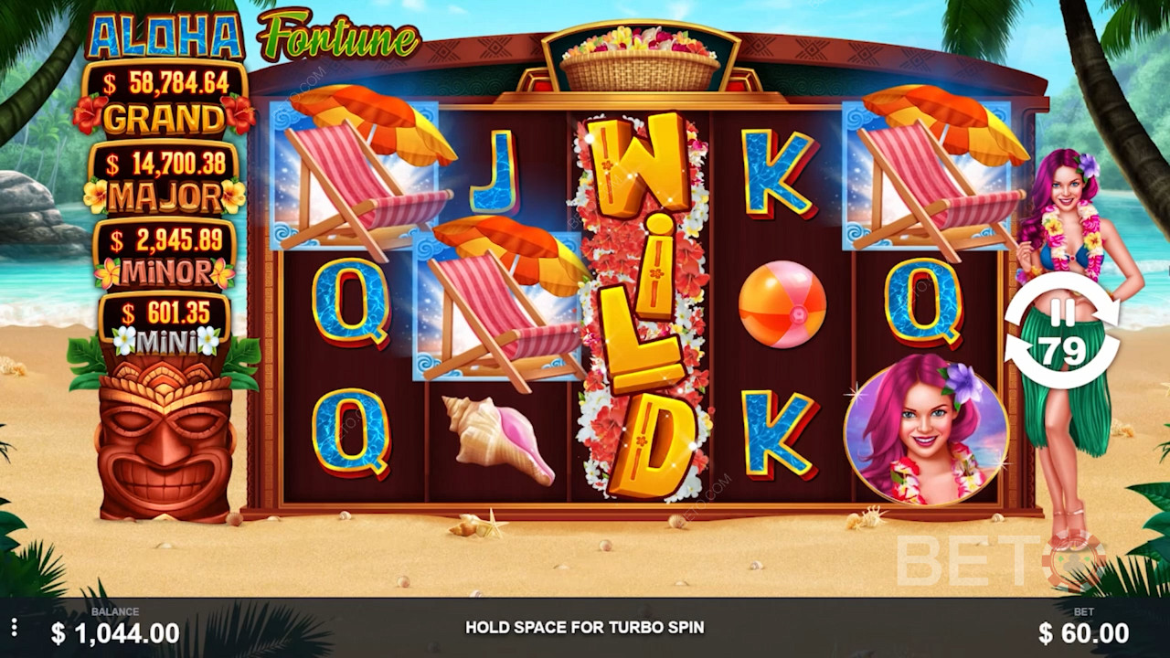 Онлайн игровой автомат Aloha Fortune от Pariplay