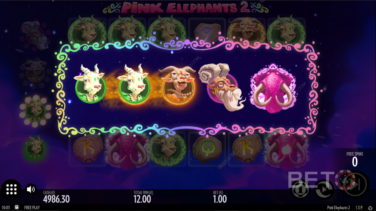 Крутые символы, повышающие бонусы в "Розовых слонах 2