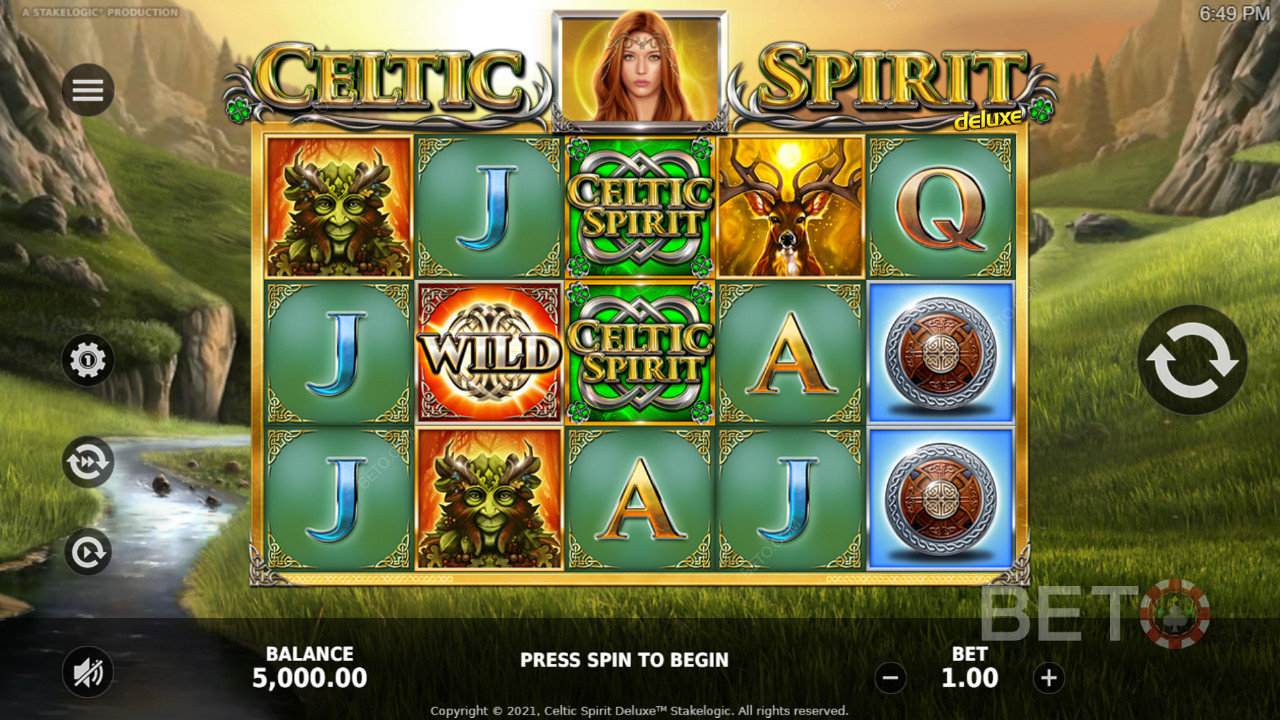 Celtic Spirit Deluxe  Играть Бесплатно