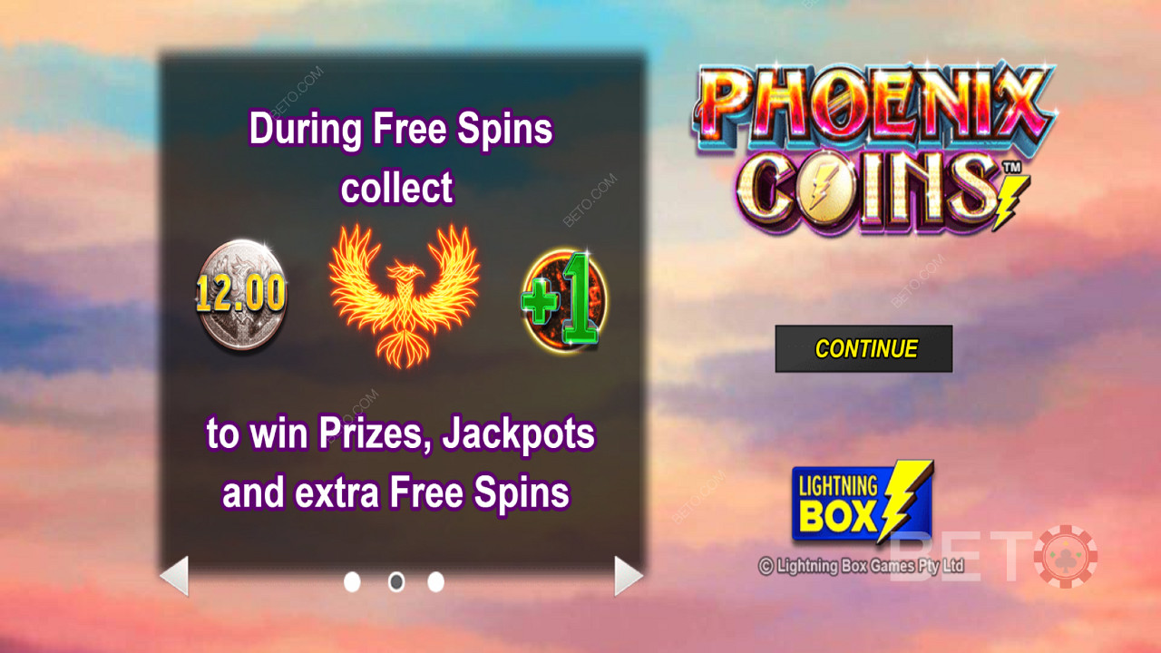 Стартовый экран Phoenix Coins