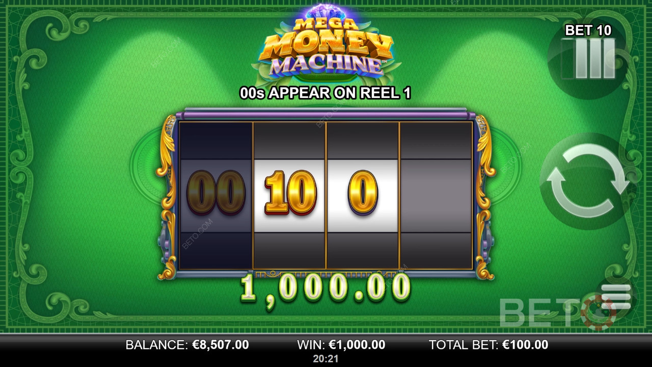 Обзор Mega Money Machine от BETO Slots