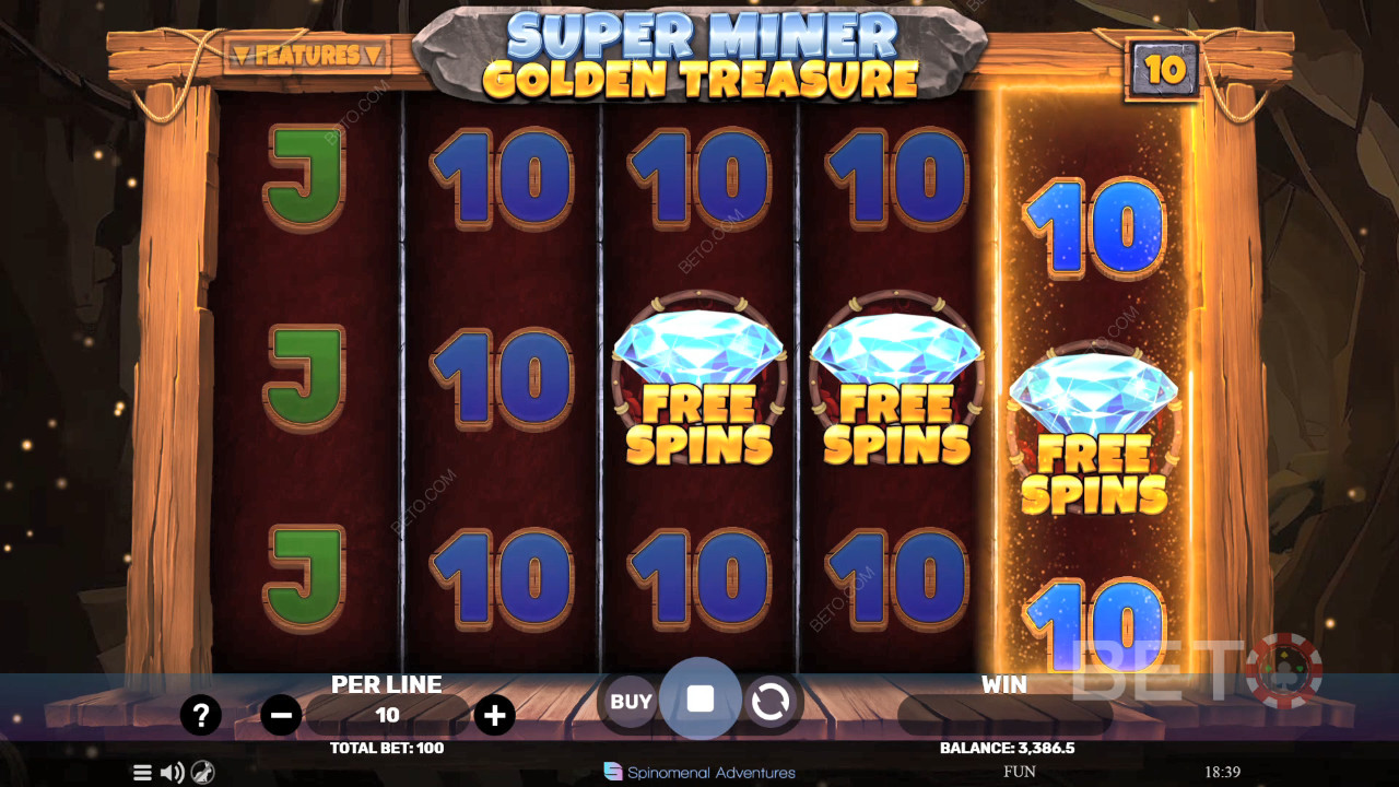 Super Miner - Golden Treasure Играть Бесплатно