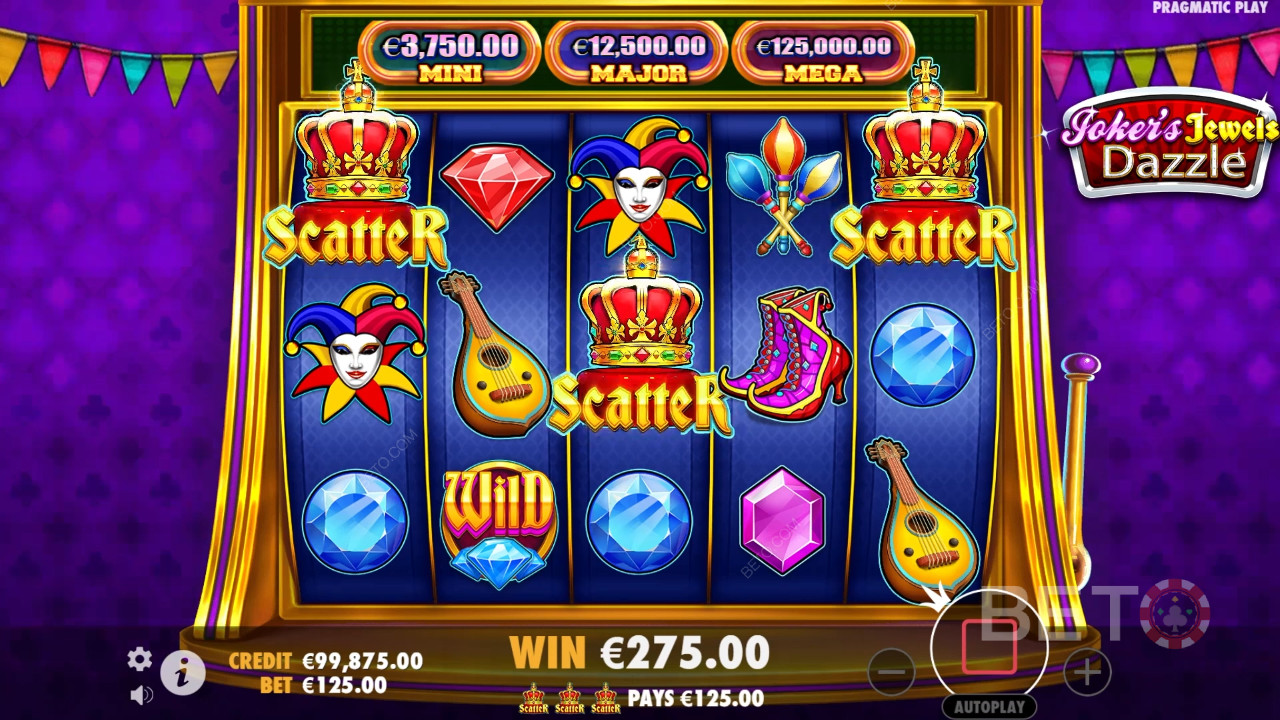 Joker's Jewels Dazzle Играть Бесплатно