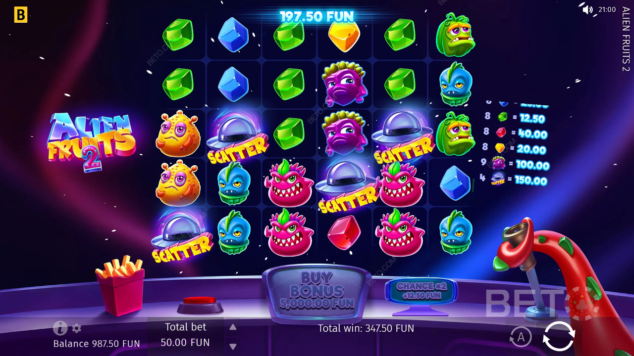 Alien Fruits 2 Играть Бесплатно