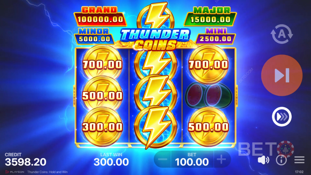Thunder Coins Играть Бесплатно