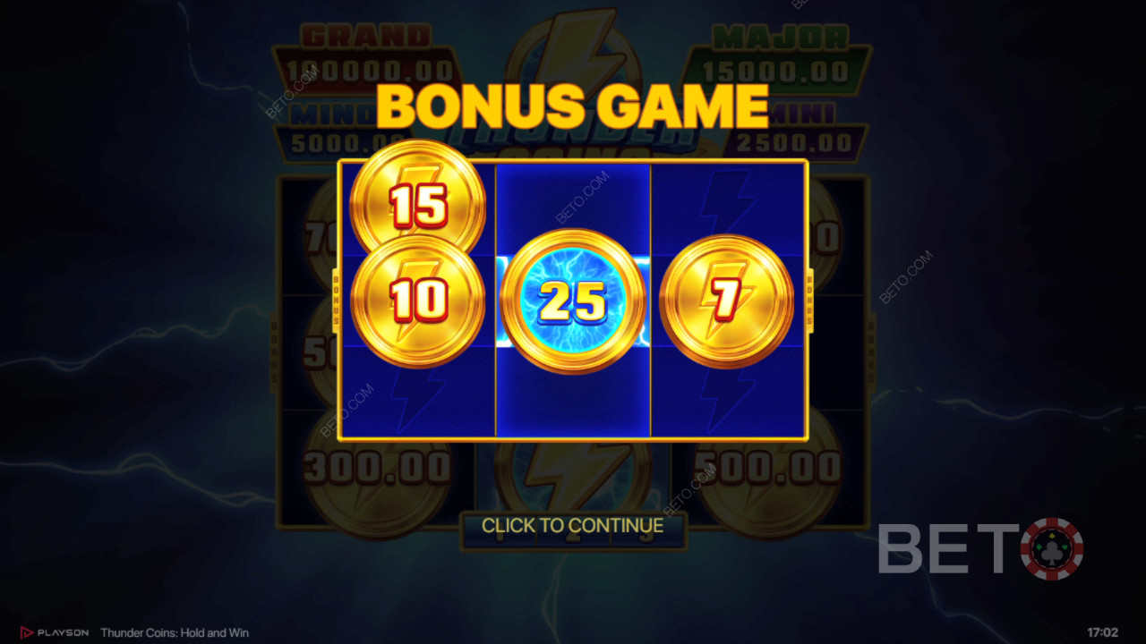 Бонусные функции, объясненные в Thunder Coins by Playson