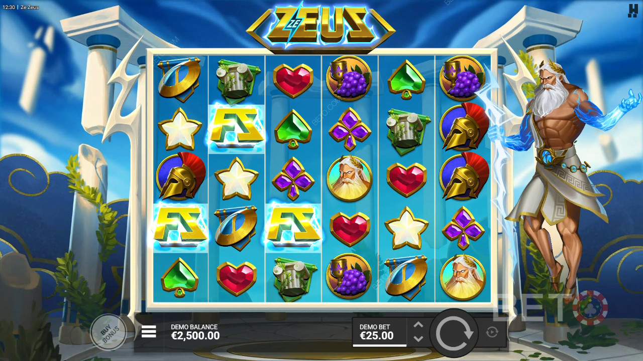Обзор игры «Ze Zeus» от BETO Slots
