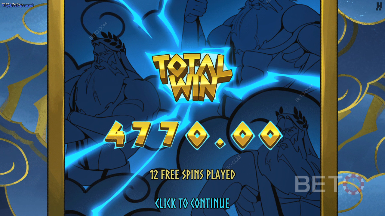 Выиграйте 10 000x вашу ставку в видеослоте Ze Zeus!