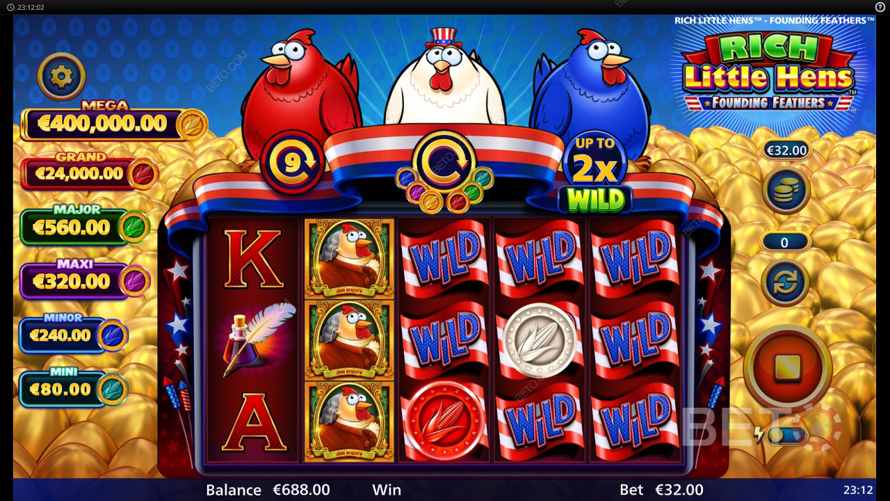 Rich Little Hens Founding Feathers Играть Бесплатно
