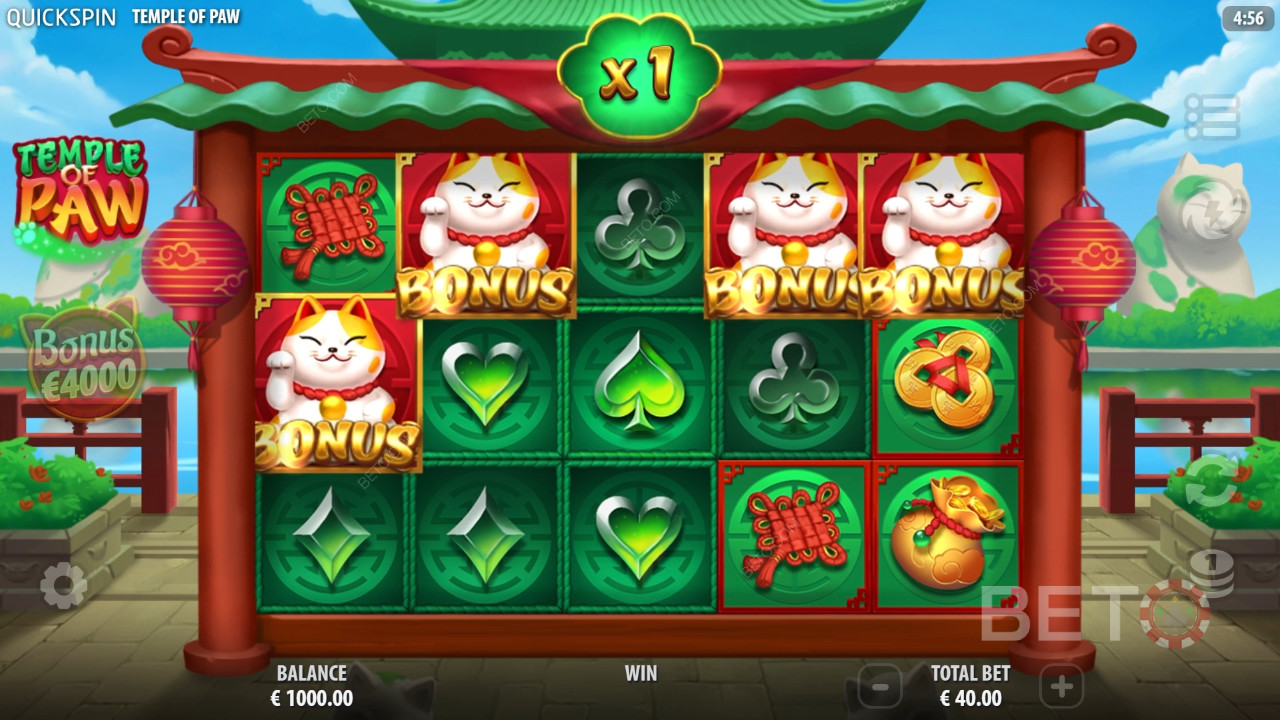 Обзор Temple of Paw от BETO Slots