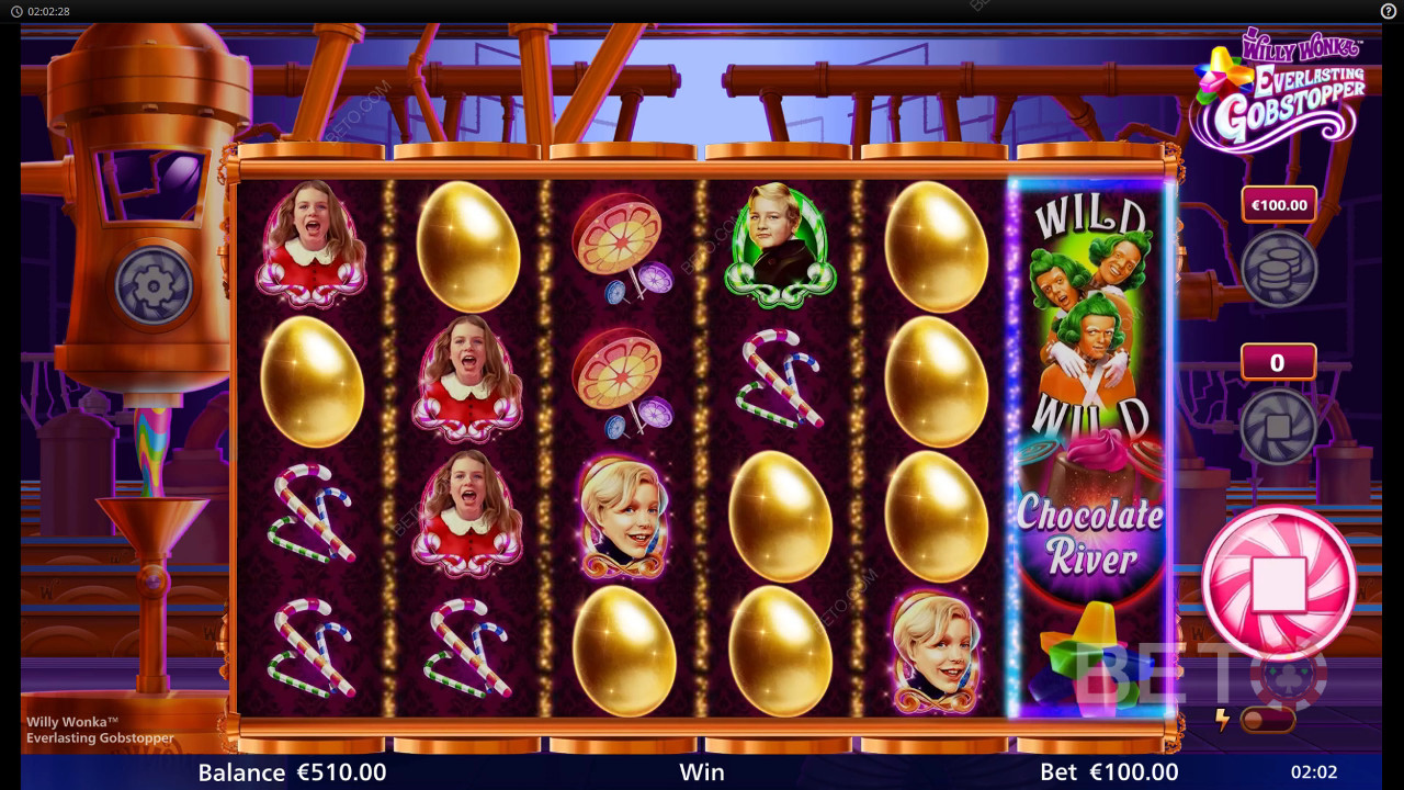 Willy Wonka Everlasting Gobstopper Играть Бесплатно