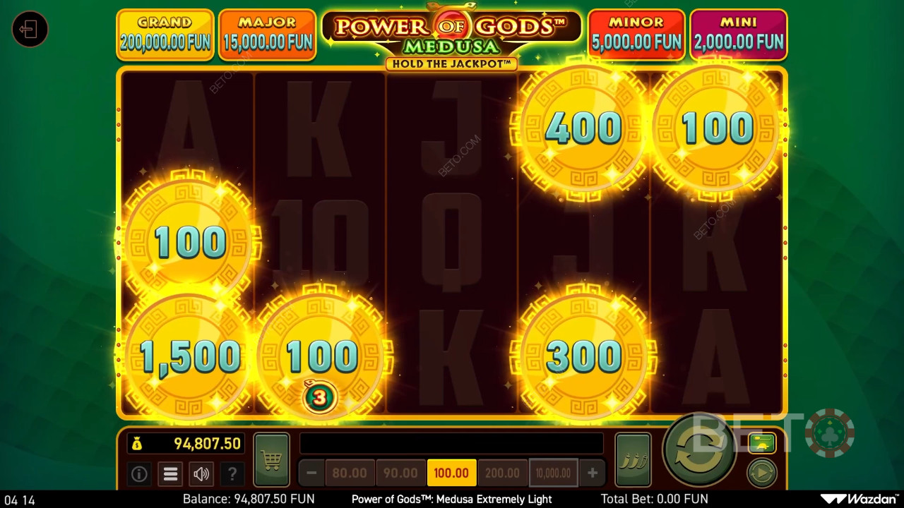 Power of Gods: Medusa Extremely Light Играть Бесплатно