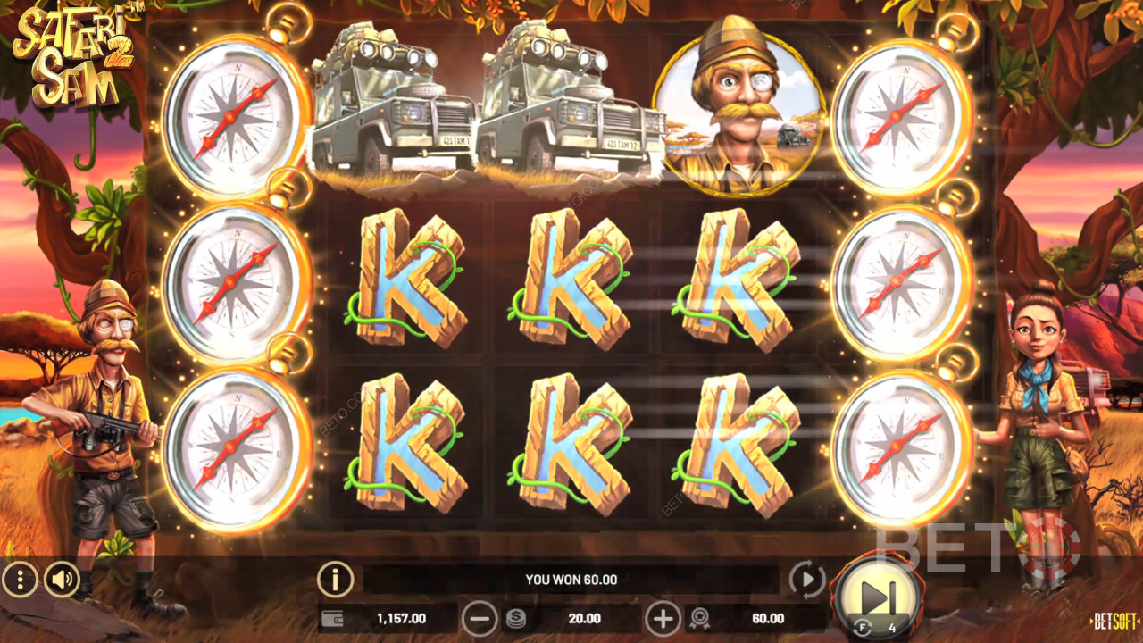 Safari Sam 2 Обзор от BETO Slots