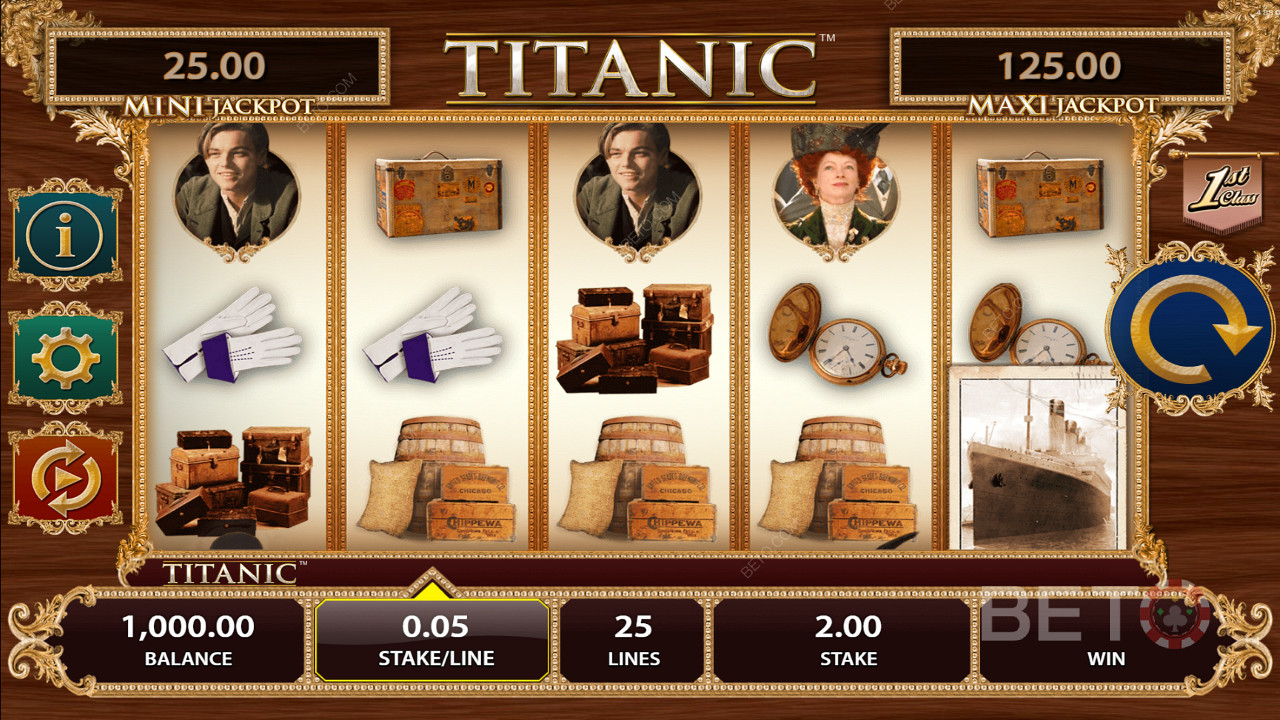 Насладитесь грандиозным приключением в онлайн-слоте "Титаник" в одном из рекомендованных BETO онлайн-казино