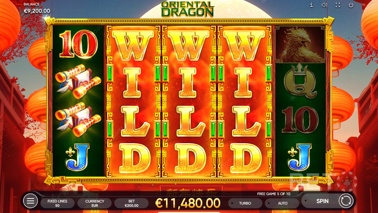 Oriental Dragon Играть Бесплатно