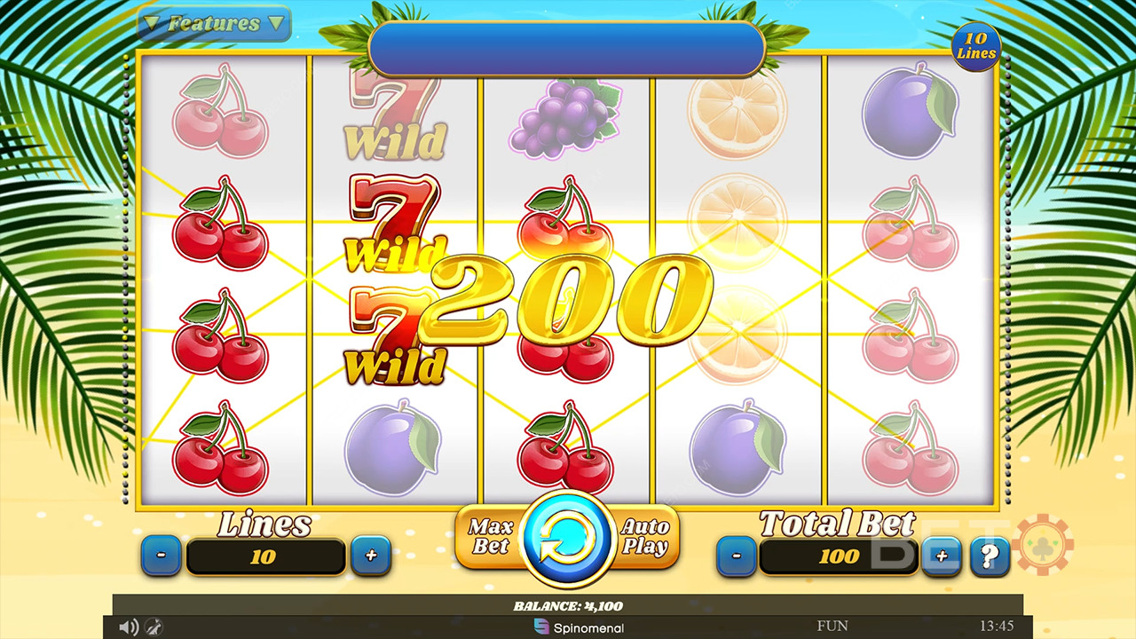 Обзор 100 Juicy Fruits от BETO Slots