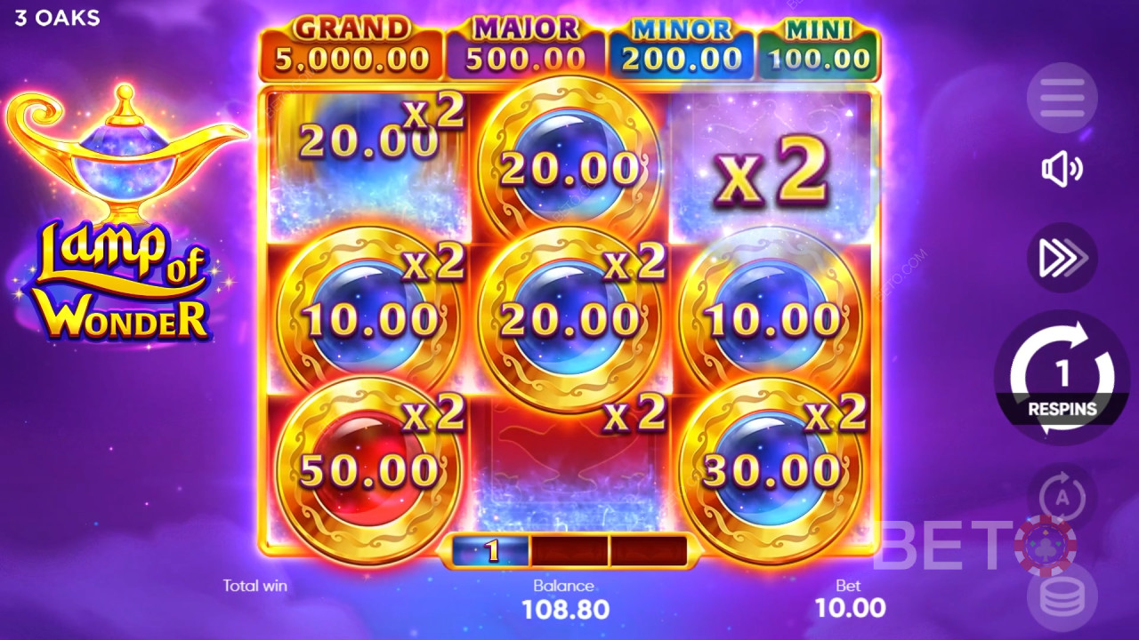 Лампа чудес обзор от BETO Slots