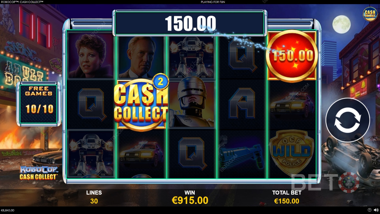 Стоит ли онлайн слот RoboCop: Cash Collect?