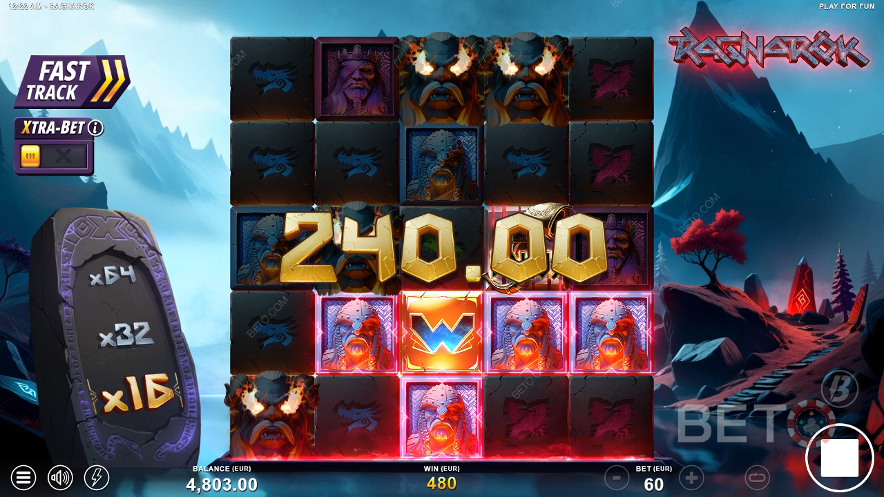 Выиграйте 10 000x вашу ставку в онлайн слоте Ragnarok!