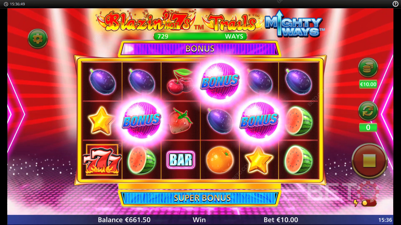 Blazin' Hot 7s Trails Mighty Ways Играть Бесплатно