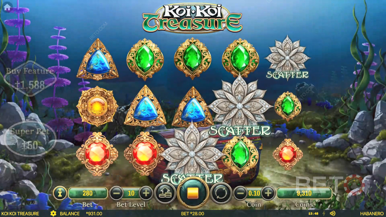 Koi Koi Treasure Играть Бесплатно
