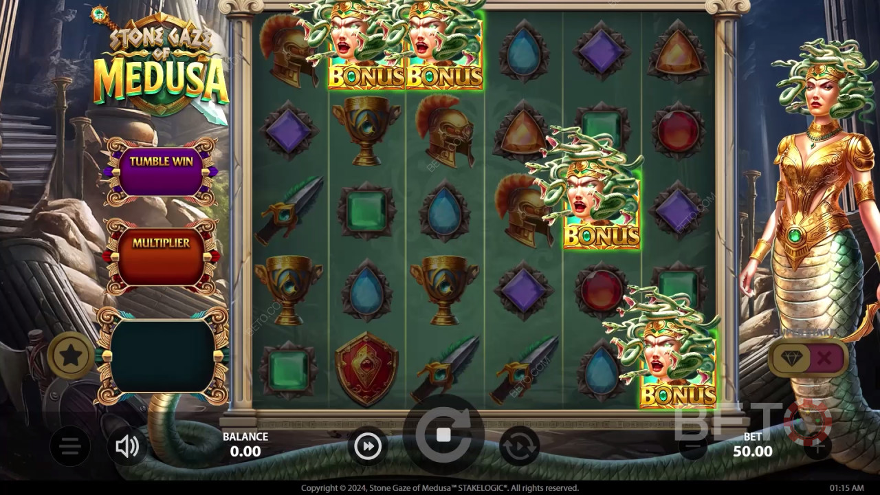 Stone Gaze of Medusa Играть Бесплатно