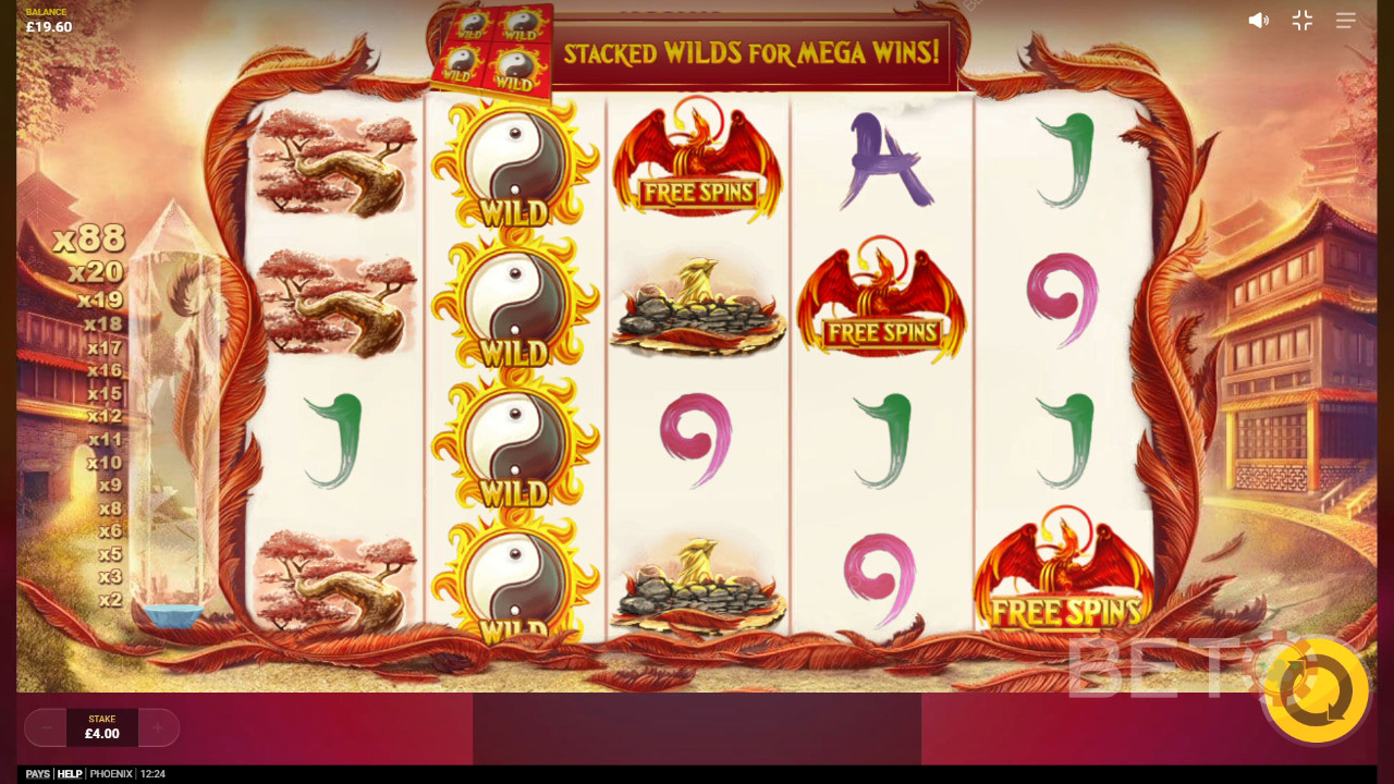 Phoenix (Red Tiger)  Играть Бесплатно