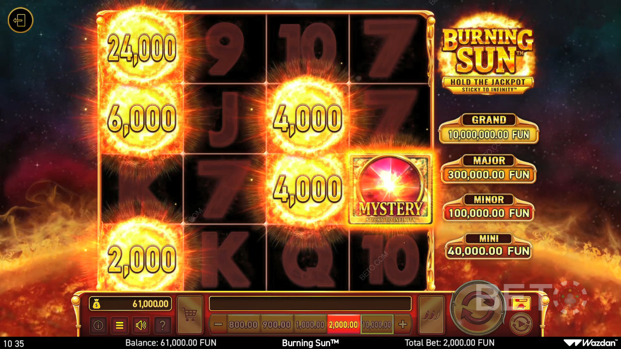 Burning Sun Играть Бесплатно