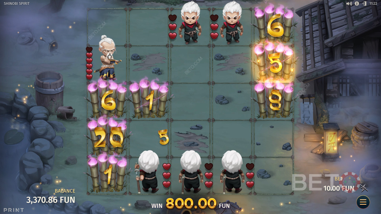 Обзор Shinobi Spirit от BETO Slots