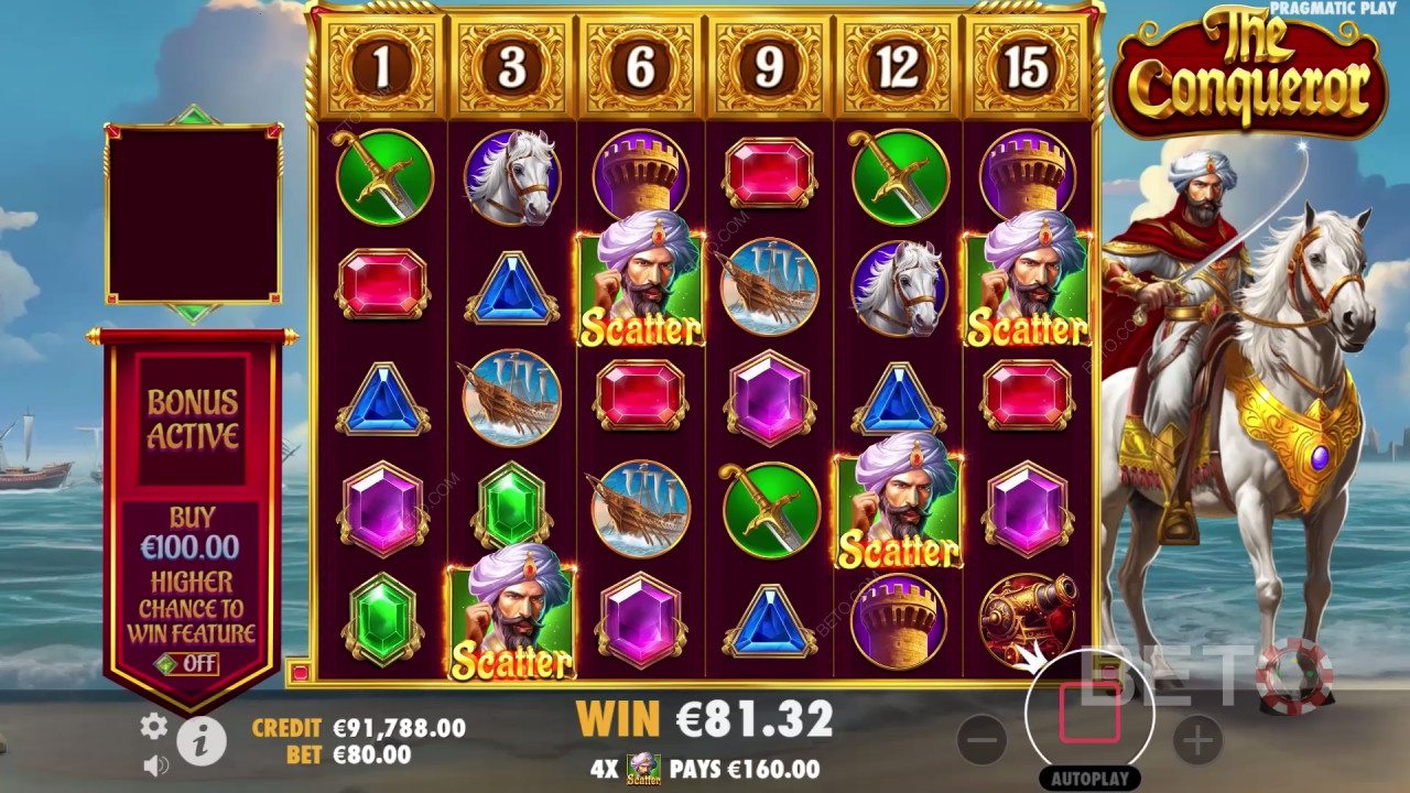 Обзор The Conqueror от BETO Slots