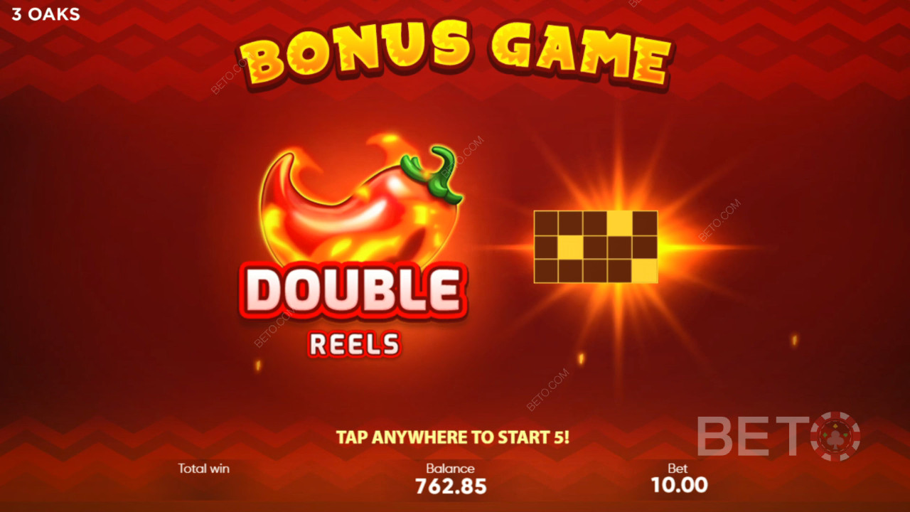 Бонусные функции в 3 Hot Chillies от 3 Oaks Gaming