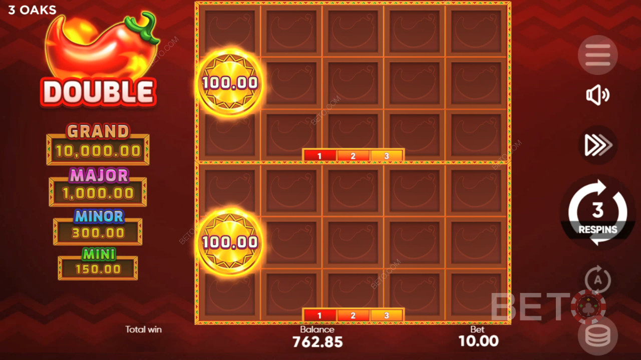 Выиграйте 1 000x вашу ставку в слоте 3 Hot Chillies!