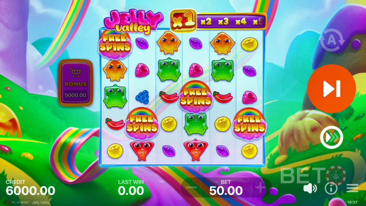 Обзор Jelly Valley от BETO Slots