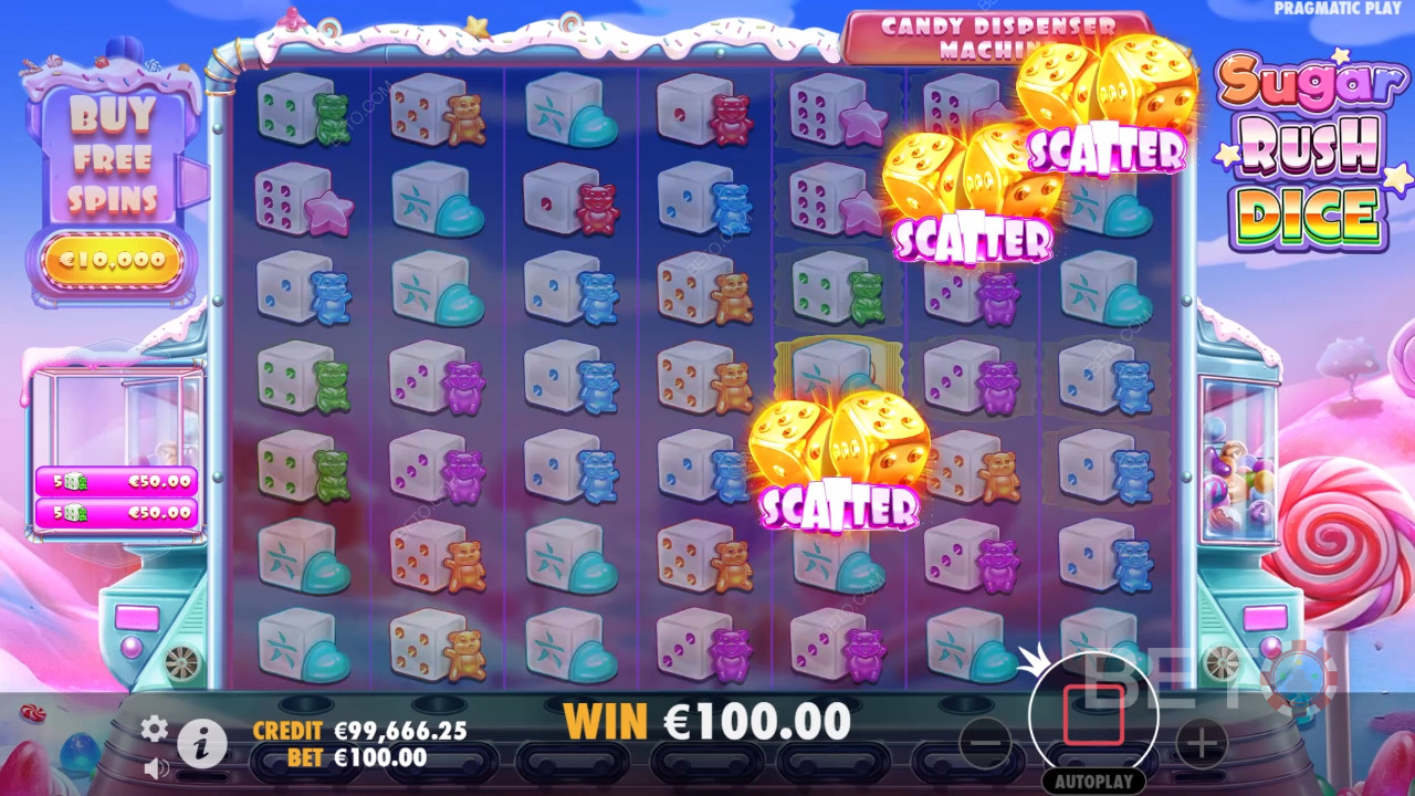 Sugar Rush Dice Играть Бесплатно