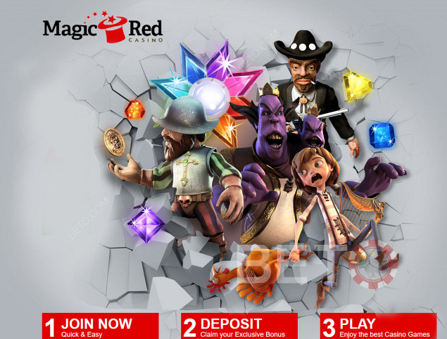 Magic Red casino - веселое и развлекательное онлайн-казино