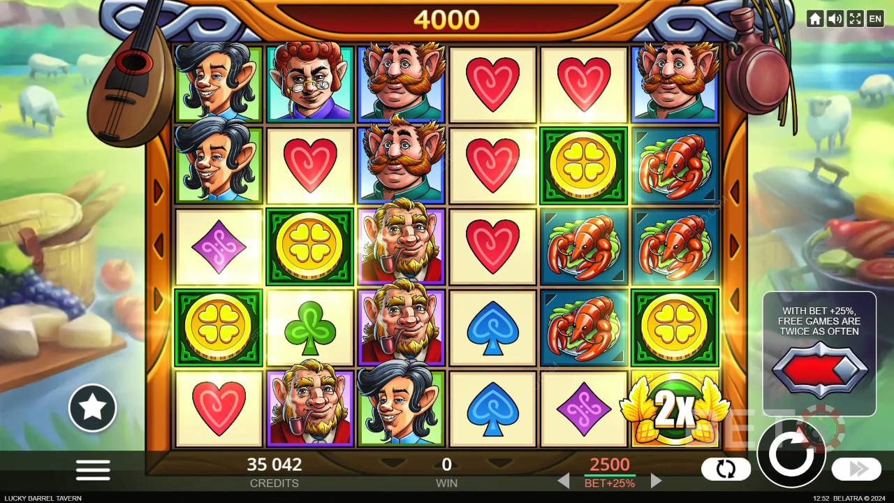 Lucky Barrel Tavern Играть Бесплатно