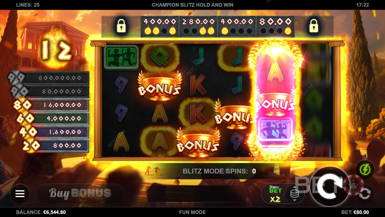 Champion Blitz Hold and Win Играть Бесплатно