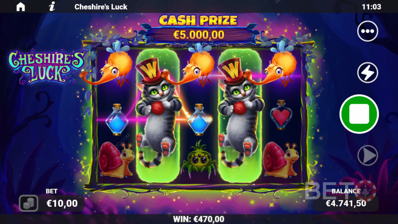 Cheshire's Luck Играть Бесплатно
