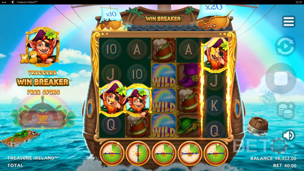 Обзор сокровищ Ирландии от BETO Slots