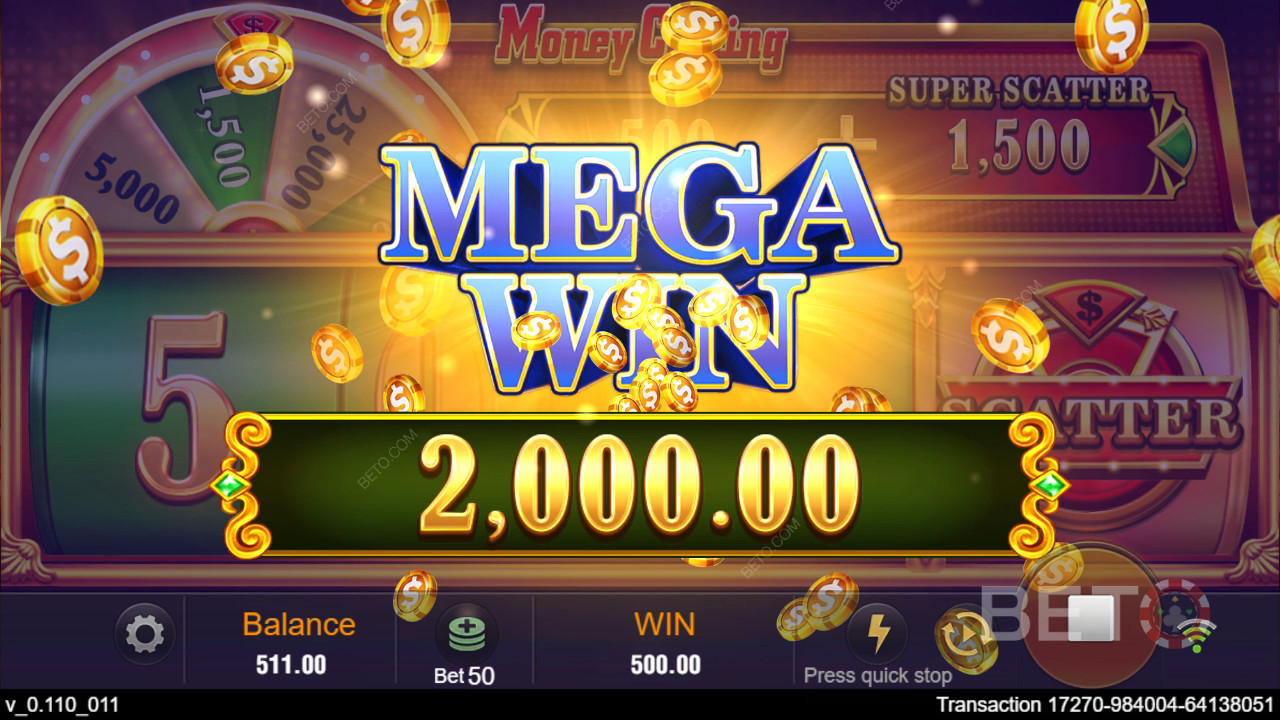 Бонусные функции в игре Money Coming от TaDa Gaming