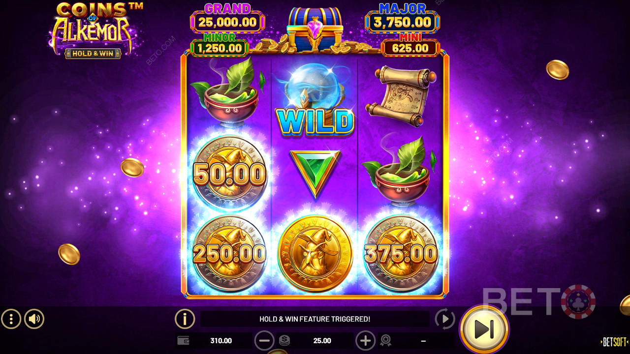 Coins of Alkemor – Hold & Win Играть Бесплатно