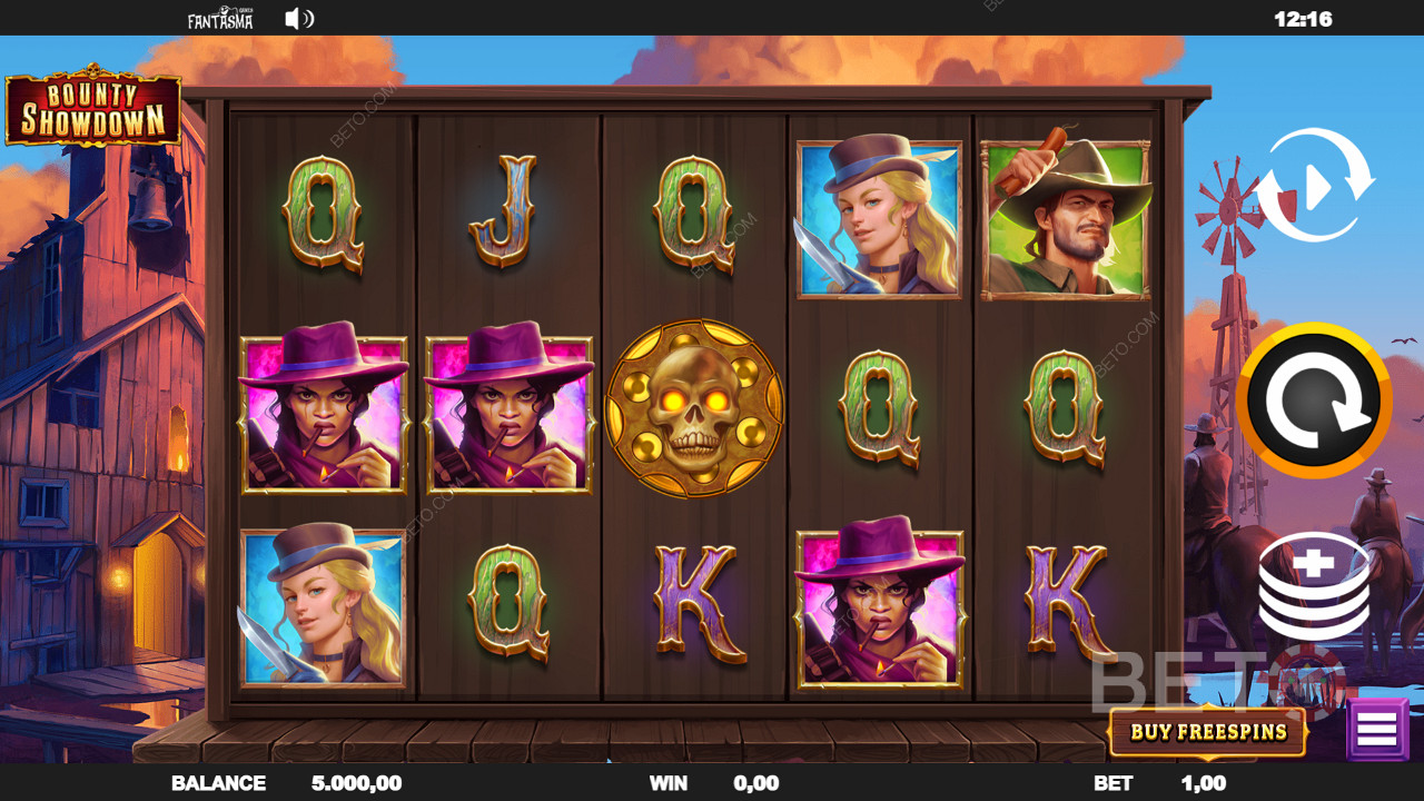 Играйте на сайте Bounty Showdown и знакомьтесь с символами ковбойской тематики
