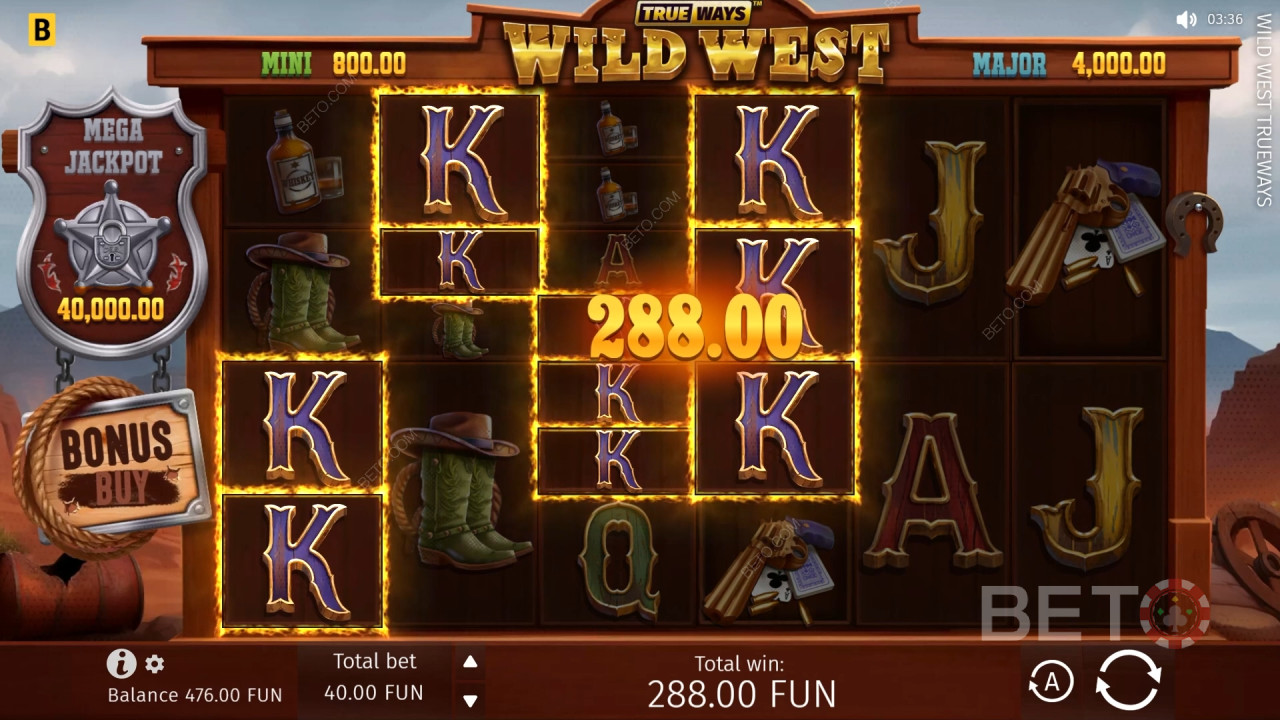 Wild West Trueways Играть Бесплатно