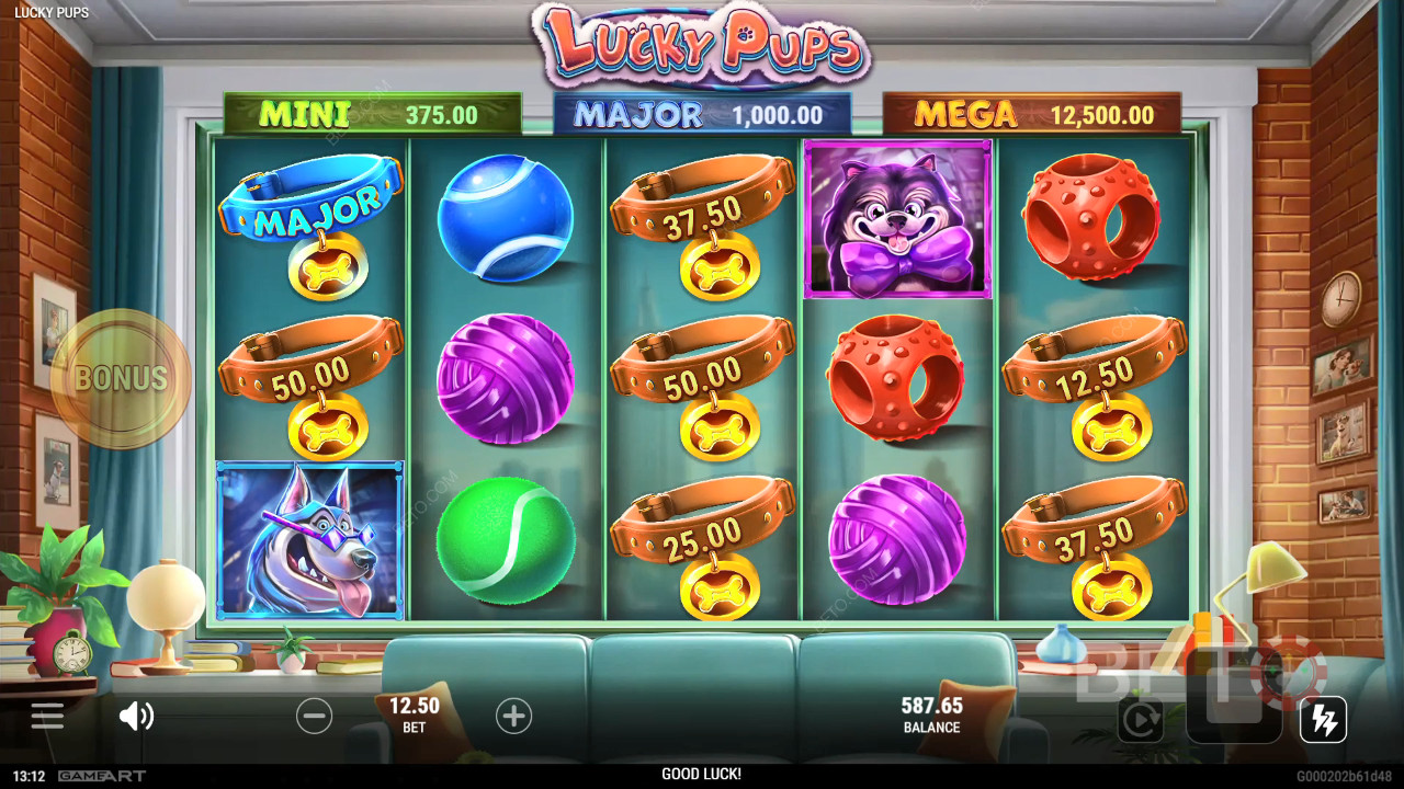 Lucky Pups Review by BETO Slots