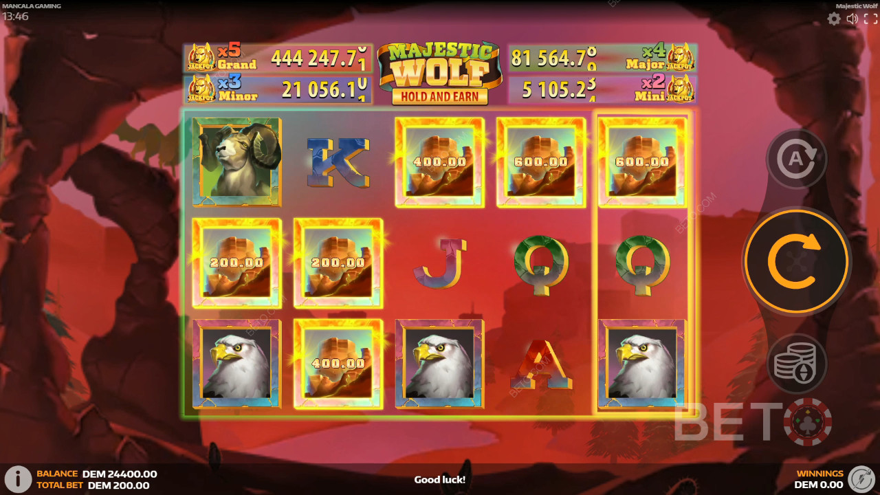 Majestic Wolf Играть Бесплатно