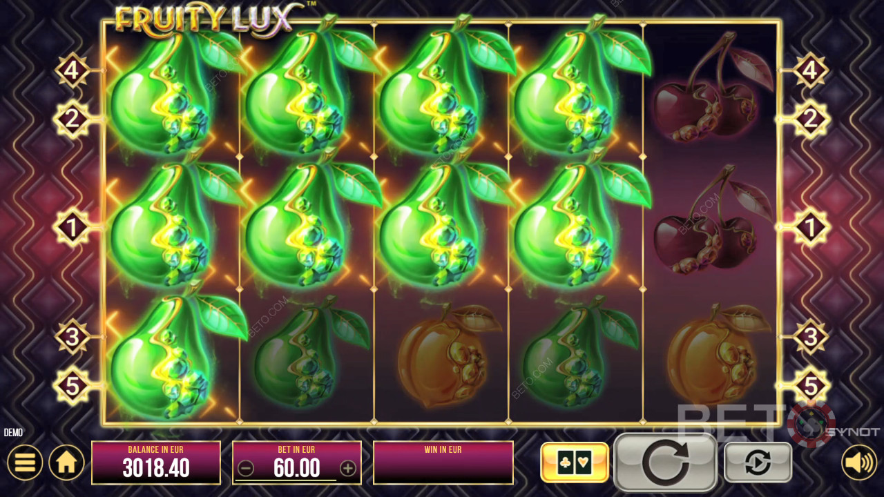 Fruity Lux Review by BETO Slots