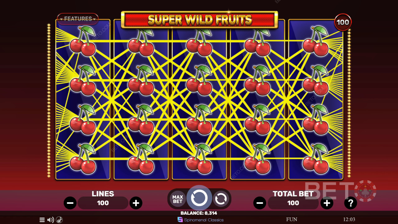 Обзор Super Wild Fruits от BETO Slots