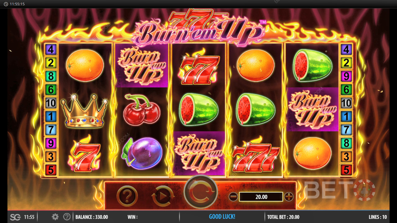 777 Burn' Em Up Играть Бесплатно